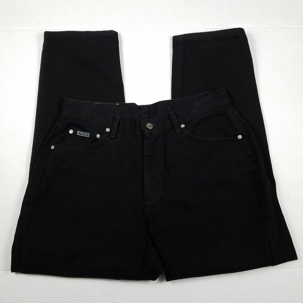 VTG Lee Riveted Tapered Mom Jeans